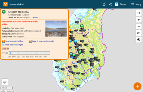 Nytt brukergrensesnitt på iskart.no
