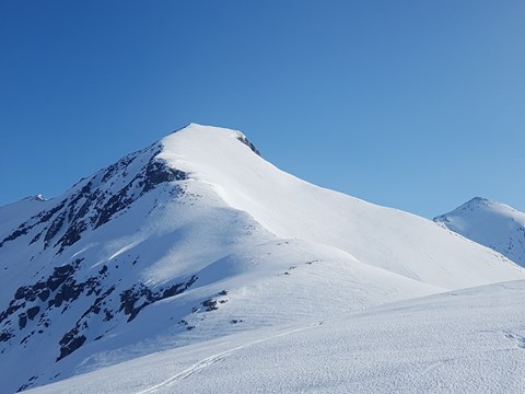 Bilde av fjellet Kirketaket.